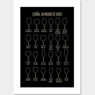 Spain, a World of Wines Posters and Art